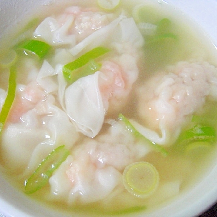 えびワンタンスープ レシピ 作り方 By Mint74 楽天レシピ